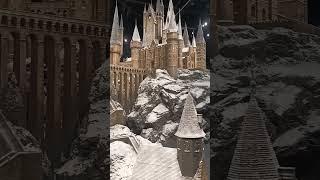 HARRY POTTER Worner Bros studio TOUR in London, Filmmaking of Harry Potter, Hogwarts castle winter