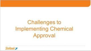 Chemical Approval as a Best Practice