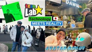 Robotic technology helping the disabled at Dawn Avatar Café, Tokyo & Team Lab Interactive museum!