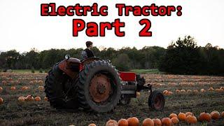 Adding a fake clutch & more to my electric tractor conversion