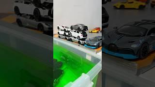 Cars Fall In The Water Welly Cars