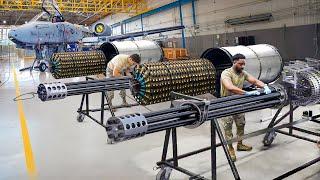 Inside US Air Force Base Repairing Massive A-10 Gatling Gun