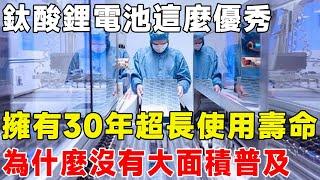 鈦酸鋰電池這麼優秀，擁有30年超長使用壽命，為什麼沒有大面積普及#汽車 #車