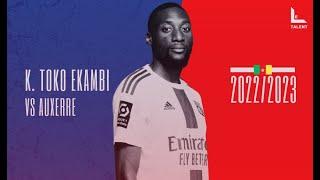 Karl Toko Ekambi | Lyon vs Auxerre  - 2022