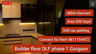 500 Sqyd floor for rent in Dlf phase 1 Gurgaon