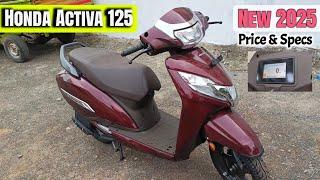 Honda Activa 125 New 2025 Model Price & Specs Features in Telugu @srikanthmototech