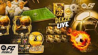 FC Mobile Goes Gold : Ballon d'Or Event Live Gameplay & Packs ! | FC MOBILE