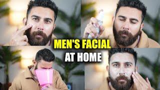 Men's Facial at Home | Get Healthy & Glowing Skin | Face Cleanup Step by Step | DSBOSSKO