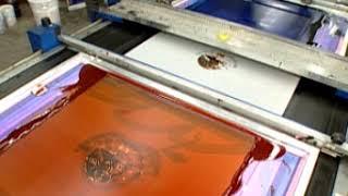 Flat Bed Screen Printing Method #flatbedscreenprinting #rotaryscreenprinting #digitaltextileprinting