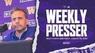 Head Coach Jedd Fisch Weekly Press Conference: August 26, 2024