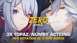 The MOST EPIC Topaz 0-Cycle feat. Advanced Sunday x Bronya Strategy | No Limited Eidolons | MOC v2.6