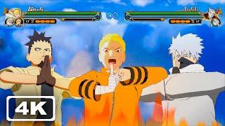 All Hokages Ultimate Jutsus & Transformations (4K 60fps) - Naruto Storm Connections