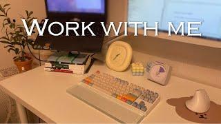 [work with me] 같이 일해요 제발 (1 hour keyboard asmr) | 앱코 KN03BT