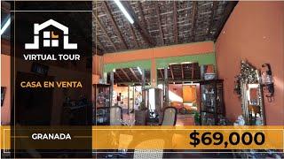 VIRTUAL TOUR por Casa en Granada | Casas en Venta en Granada Nicaragua