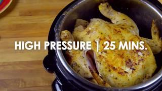 Whole Chicken in a Pressure Cooker