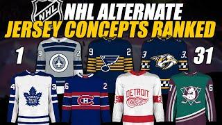 NHL Alternate Jersey Concepts Ranked 1-31! #2