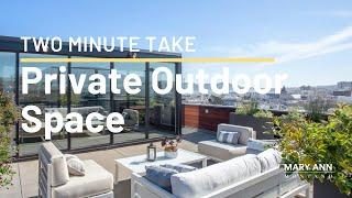 Amazing Private Outdoor Space in San Francisco