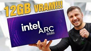 INTEL'in YENİ EKRAN KARTI ELİMDE: Arc B580 12GB!