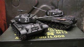 Aurora Park Episode #1, 1/48th scale Atlantis M46 Patton tanks