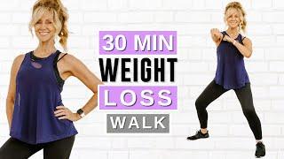 30 Minute WEIGHT LOSS Walking Workout For Women Over 50!