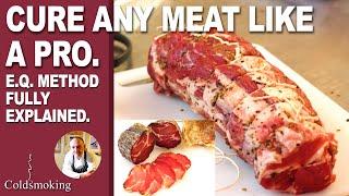 The EQ Meat Curing Method Explained - with worked example.