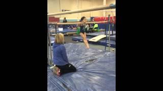 Gymnastics Level 1 Bar routine