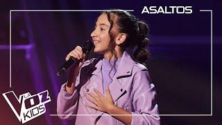 Paula Serrano canta 'Never enough' | Asaltos | La Voz Kids Antena 3 2024