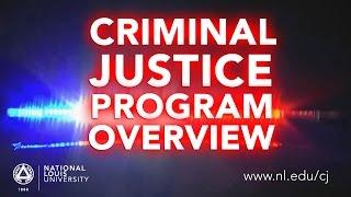 Criminal Justice Program Overview