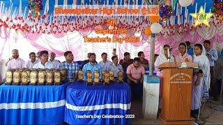 Teacher's Day Celebration 2023 (5th September) | Bhasaipaikar High School (H.S) | Dipak Ch Mandal