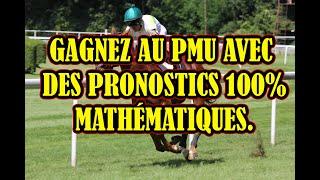 [METHODE PMU] Dernière Astuce !!!!!!! GAGNEZ AU PMU AVEC DES PRONOSTICS 100% MATHÉMATIQUES