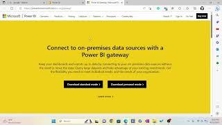 How to set up Data Gateway in power bi service