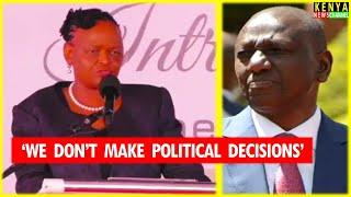 NO JOKES as Martha Koome addresses Ruto face to face amid Gachagua impeachment case