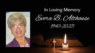 Evora B. Althouse Memorial Service