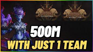 The Broken Team 500M Variant - Do it on Day 1! DragonHeir Silent Gods