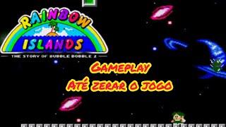 RAINBOW ISLANDS: THE STORY OF BUBBLE BOBBLE 2 (MASTER SYSTEM) - GAMEPLAY ATÉ ZERAR O JOGO