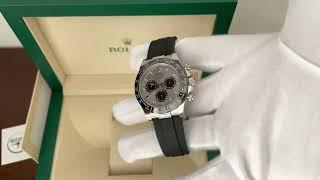 Unboxing Rolex Daytona Cosmograph 116519LN Oysterflex 2022