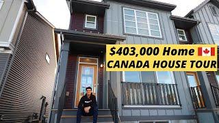 Canadian Houses| Inside a $403,000 Duplex House In Canada| Life In Canada| House in Calgary, AB