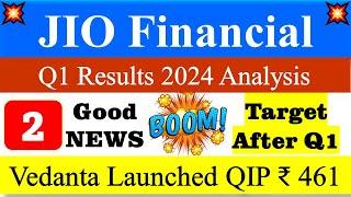 Jio Financial Services latest news | Target 400+? jio finance share latest news | Vedanta Share News