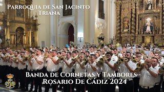 [4K] Rosario de Cádiz - Concierto en la Parroquia de San Jacinto 2024 (Completo) Sevilla