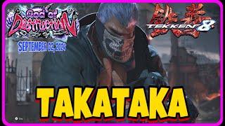 Tekken 8 ▰ (takataka) BRYAN FURY - Ranked Matches God Of destruction SEPTEMBER 02, 2024