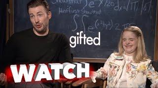 Gifted: Exclusive Movie Interview with Chris Evan and Mckenna Grace | ScreenSlam