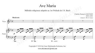 Gounod : Ave Maria - E flat Major