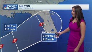 Tropical Storm Milton forms, forecast to become major hurricane prior to Florida landfall