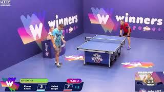 WINners CUP table 2  07.09 Kireev Andrei - Maliuk Sergei  19:00