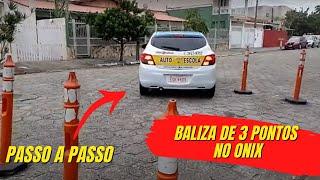 Como fazer baliza de três pontos no Onix #baliza #comofazerbaliza