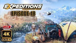 Expeditions: A MudRunner Game Live Episode-18 - 4K Video