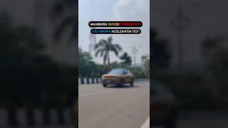 0 to 100kmph ACCELERATION TEST! Mahindra XUV300 TURBOSPORT! #Mahindra #XUV300 #0to100 #shorts