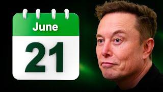 Everything Elon Musk said today - June 21st