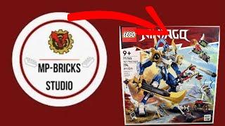 MP-Bricks building Lego Ninjago Jay’s Titan mech!!!