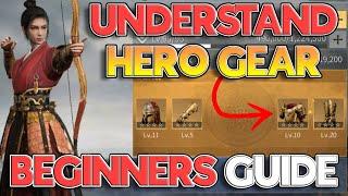 Beginners Guide to Understand Hero Gear! Age of Empires Mobile